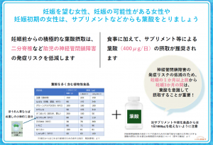 プレコンセプションケア 今から始めよう、プレコンセプションケア／東浦町