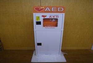 AED設置スタンドの画像