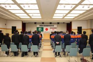 幸田町消防団辞令交付式写真